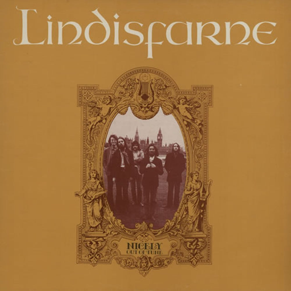Lindisfarne Nicely Out Of Tune - 1st UK vinyl LP album (LP record) CAS1025