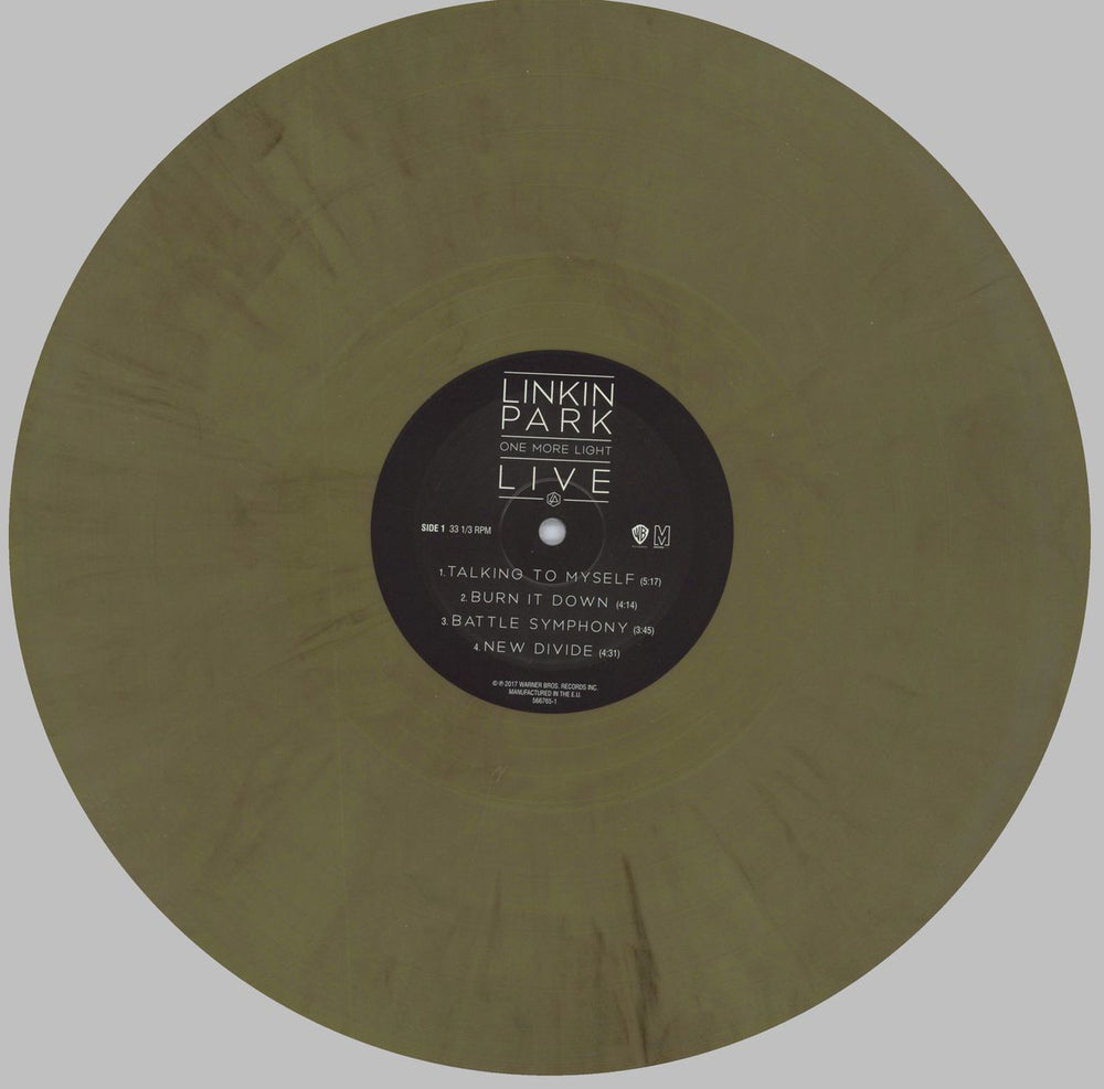 Linkin Park One More Light Live - RSD18 - Coloured Vinyl UK 2-LP vinyl record set (Double LP Album) LKP2LON833524