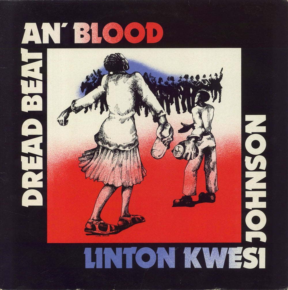 Linton Kwesi Johnson Dread Beat An' Blood / Poet And The Roots UK vinyl LP album (LP record) VX1002