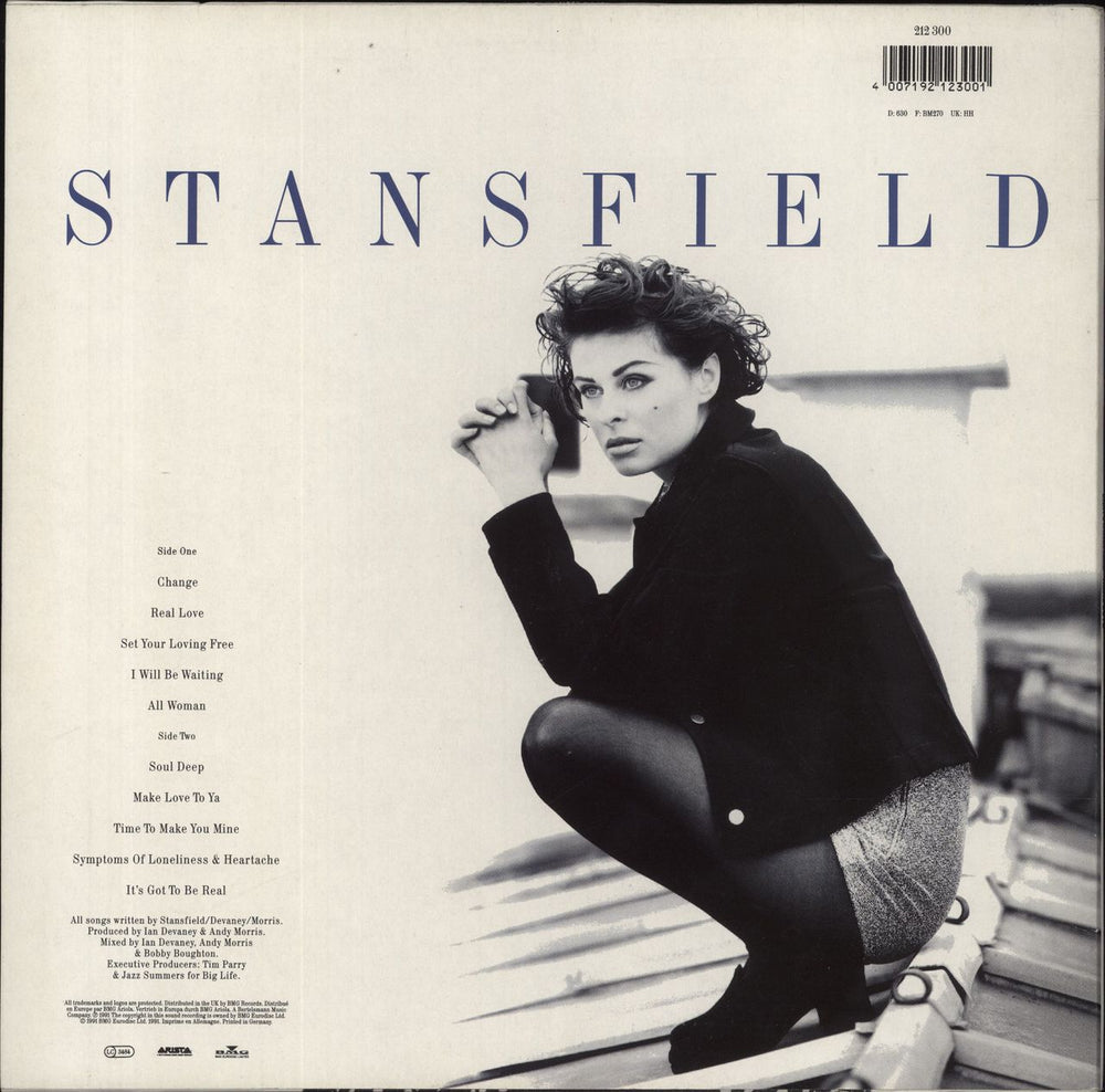 Lisa Stansfield Real Love German vinyl LP album (LP record) 4007192123001