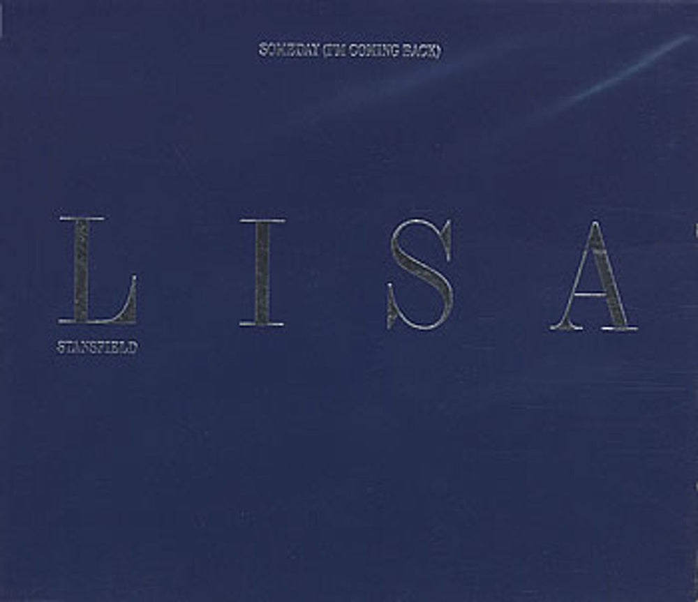 Lisa Stansfield Someday [I'm Coming Back] UK CD single (CD5 / 5") 74321-123562