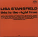 Lisa Stansfield This Is The Right Time UK 12" vinyl single (12 inch record / Maxi-single) 4007196125179