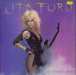 Lita Ford Out For Blood UK Promo vinyl LP album (LP record) MERL26