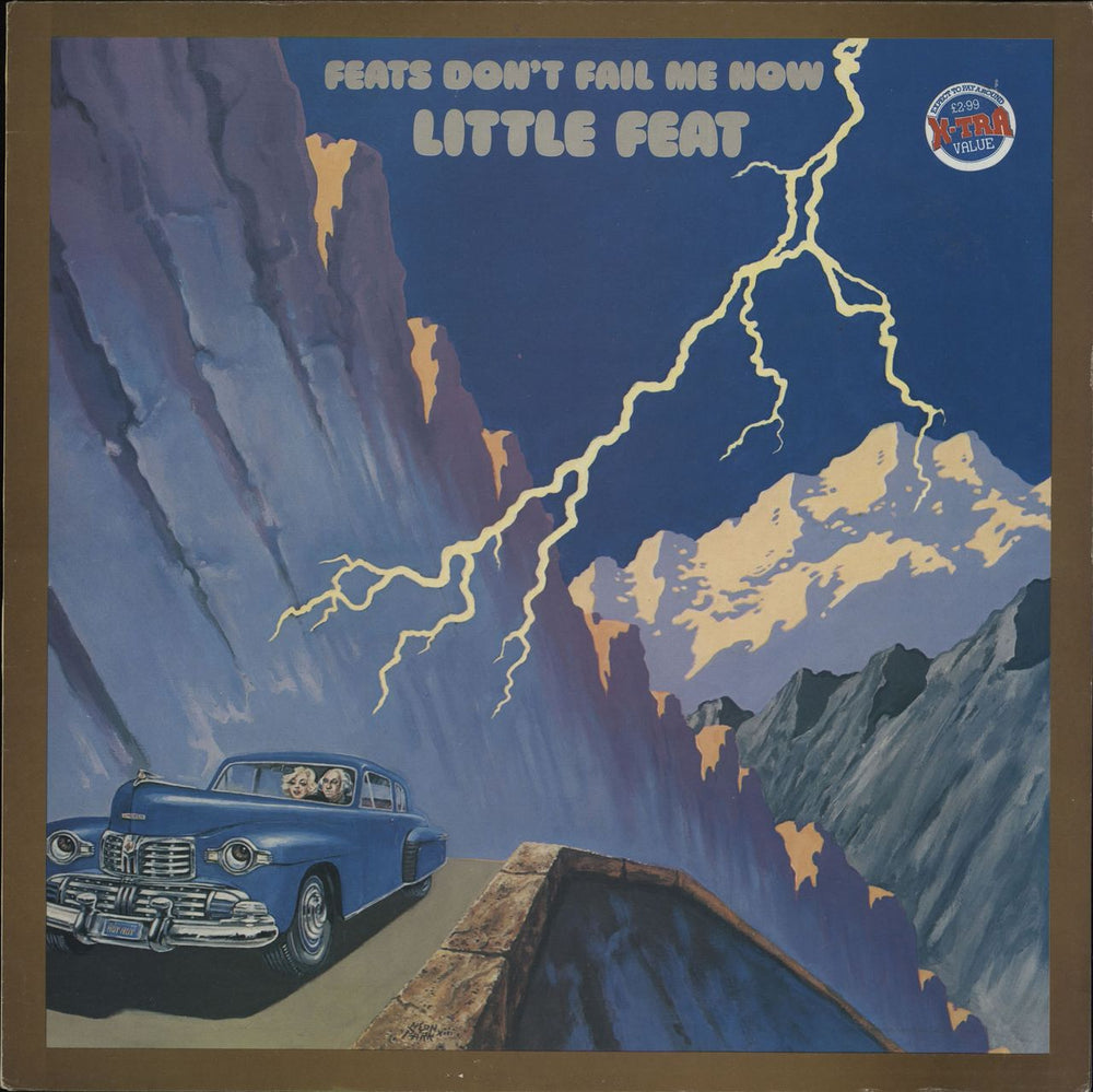 Little Feat Feats Don't Fail Me Now - 2nd UK vinyl LP album (LP record) K56030