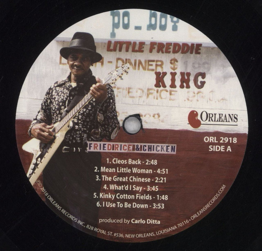 Little Freddie King Fried Rice & Chicken US vinyl LP album (LP record) 739LPFR843491