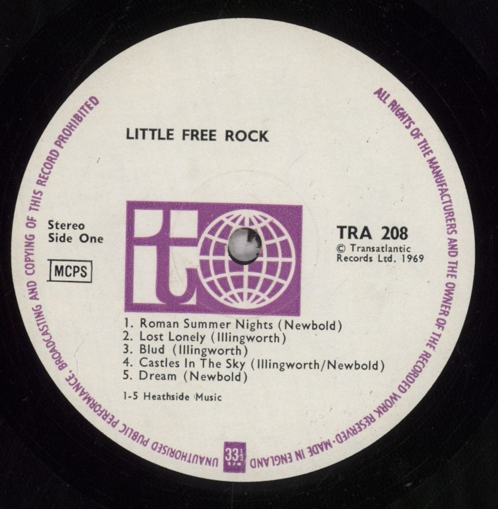 Little Free Rock Little Free Rock - VG UK vinyl LP album (LP record) QZULPLI846935