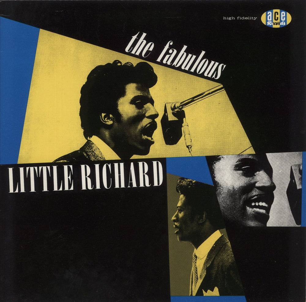Little Richard The Fabulous Little Richard UK vinyl LP album (LP record) CH133