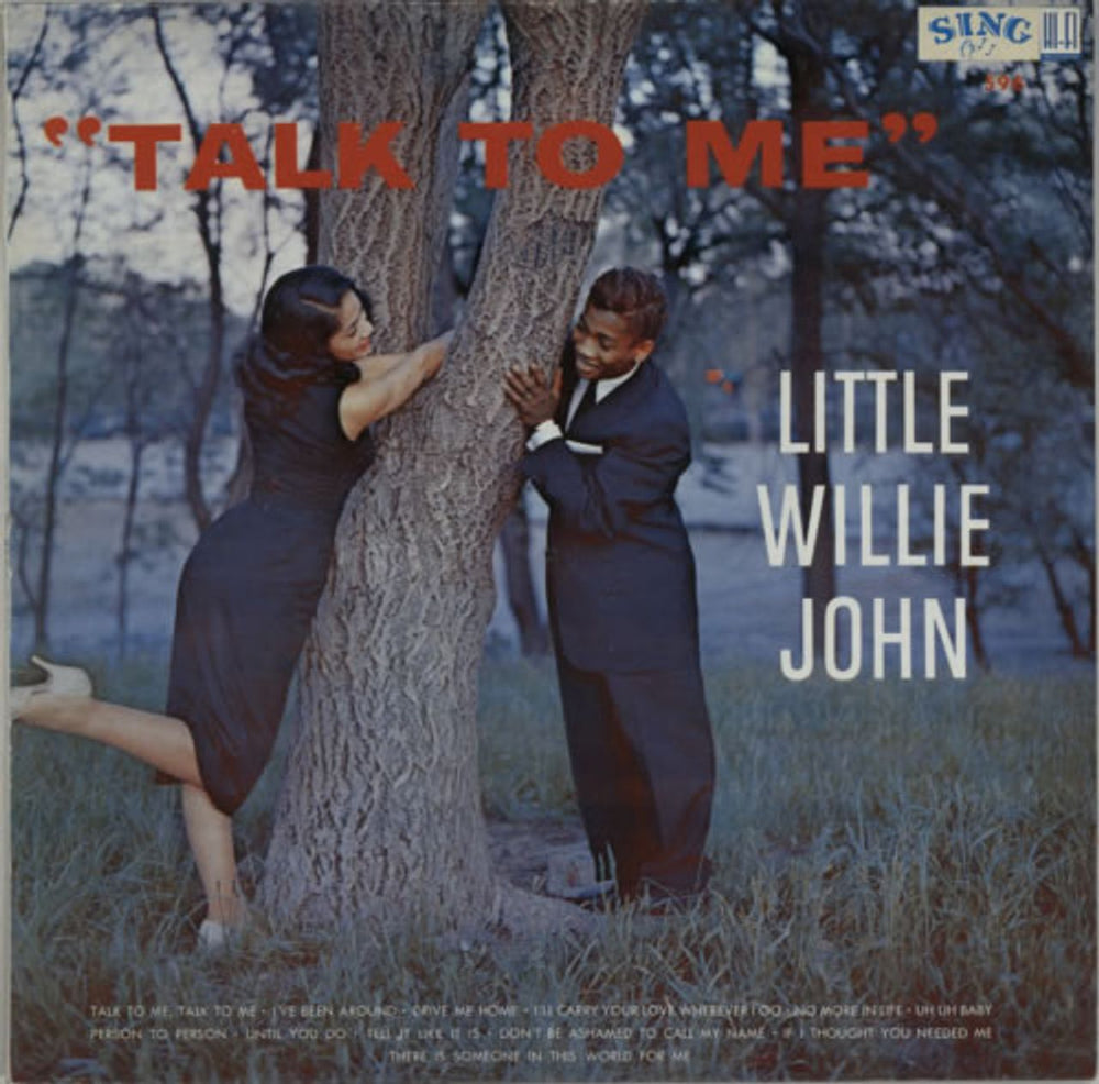 Little Willie John Talk To Me Danish vinyl LP album (LP record) 596