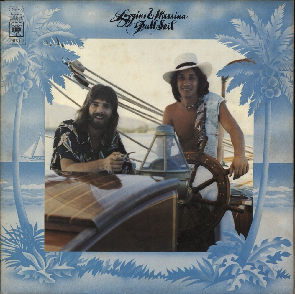 Loggins & Messina Full Sail UK vinyl LP album (LP record) 65775