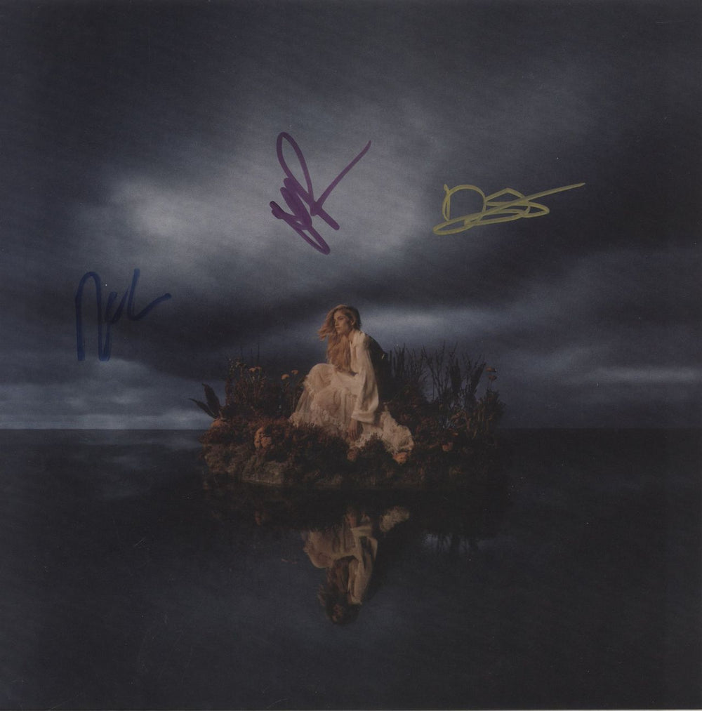 London Grammar Californian Soil: Deluxe Edition + 10" + CD + Autographed Print UK vinyl LP album (LP record)