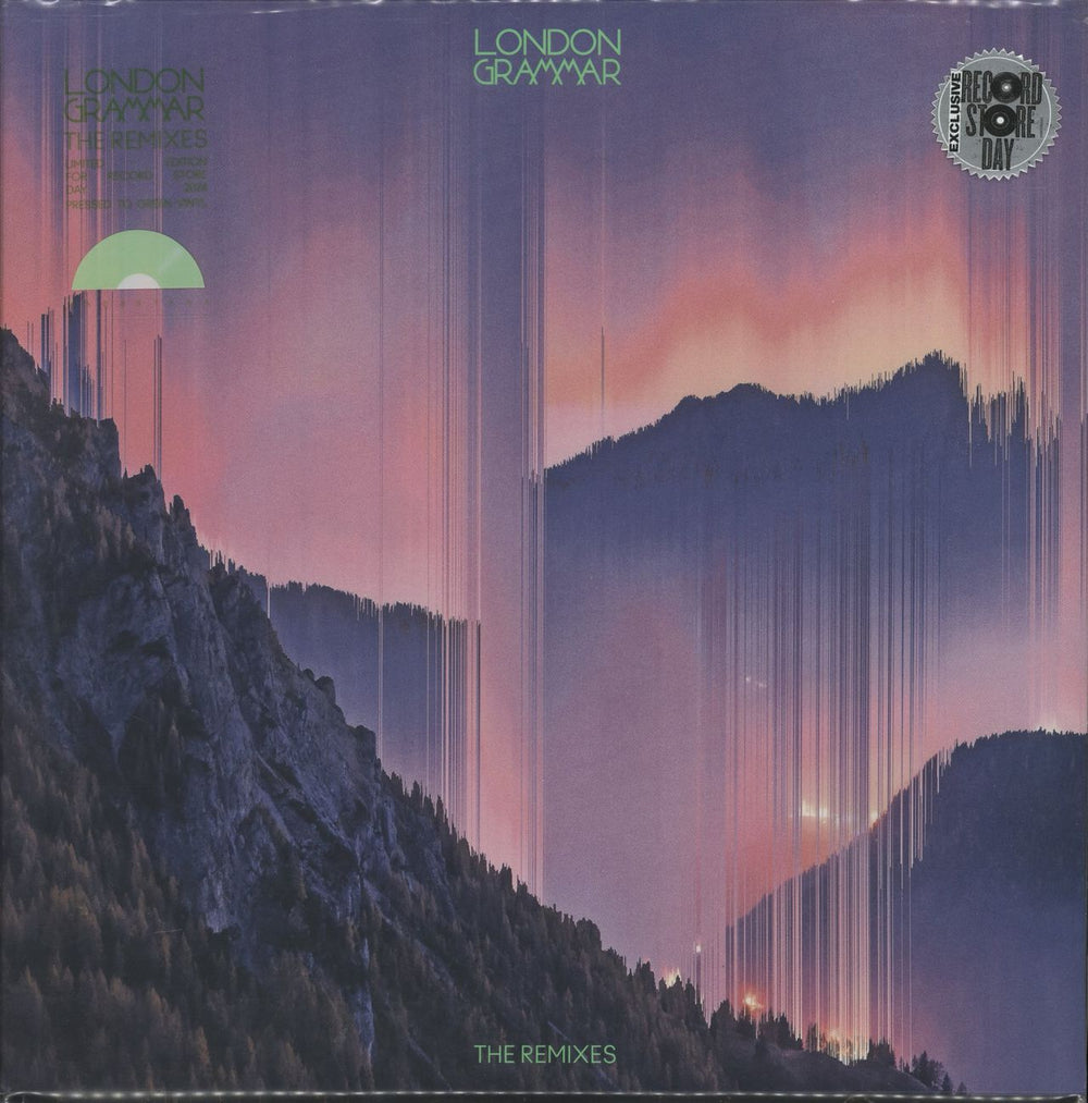 London Grammar The Remixes - Green Vinyl - RSD 2024 UK 2-LP vinyl record set (Double LP Album) MADARTRMX