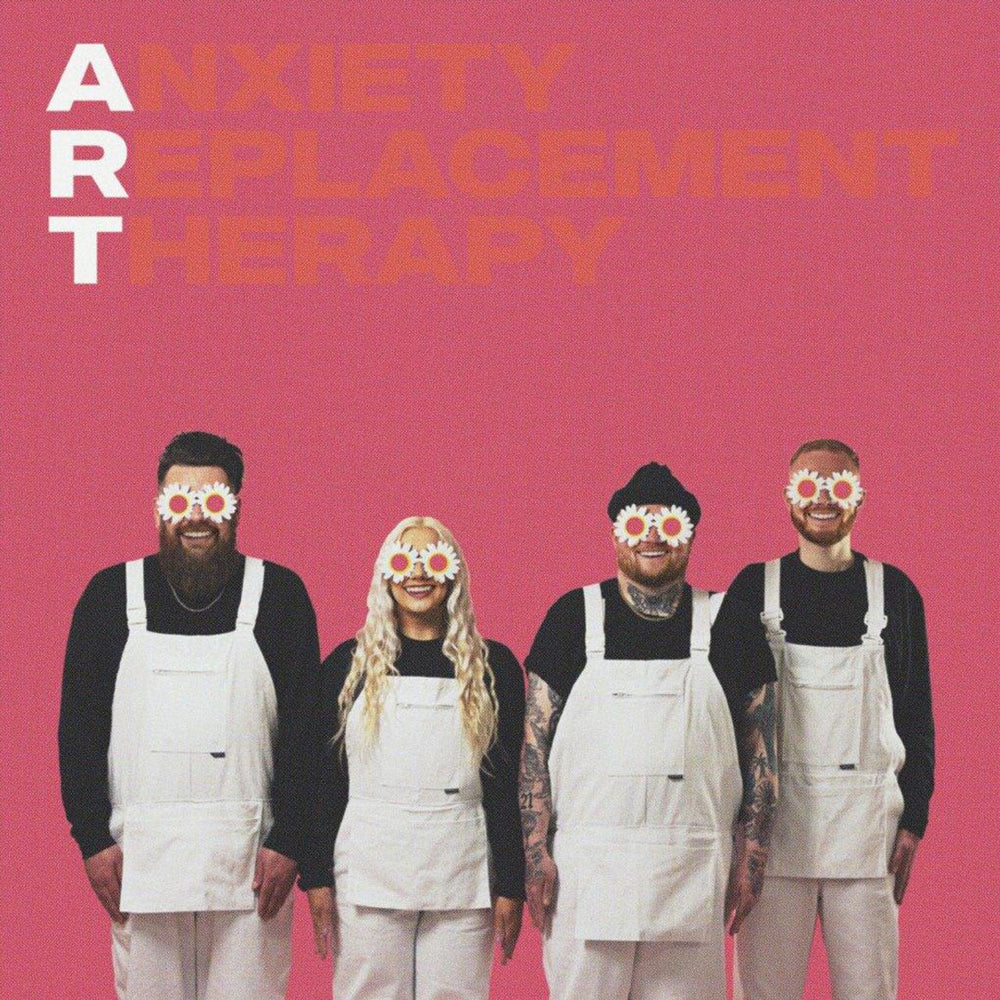 Lottery Winners Anxiety Replacement Therapy - Duck Egg Coloured Vinyl - Sealed UK vinyl LP album (LP record) 4SULPAN811632