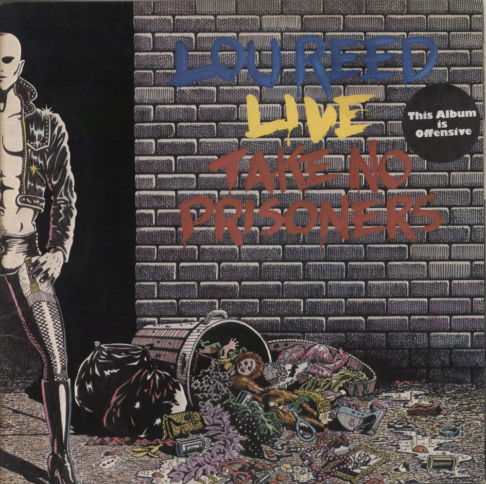 Lou Reed Live - Take No Prisoners UK 2-LP vinyl record set (Double LP Album) XL03066(2)