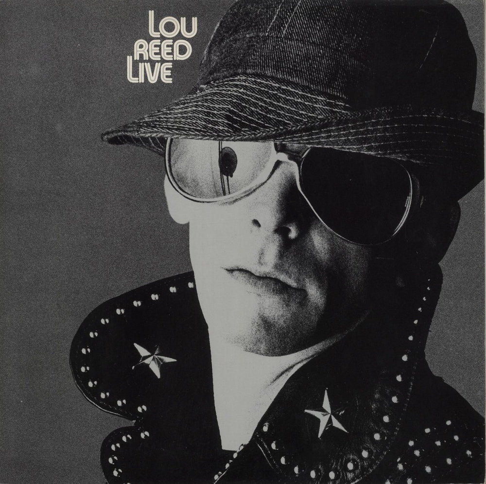 Lou Reed Lou Reed Live UK vinyl LP album (LP record) INTS5071