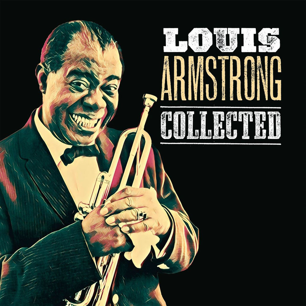 Louis Armstrong Collected - 180 Gram Black Vinyl UK 2-LP vinyl record set (Double LP Album) LOA2LCO878654