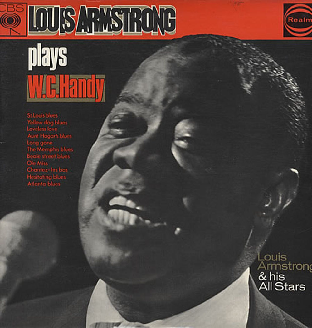 Louis Armstrong Plays W.C. Handy UK vinyl LP album (LP record) RM52067