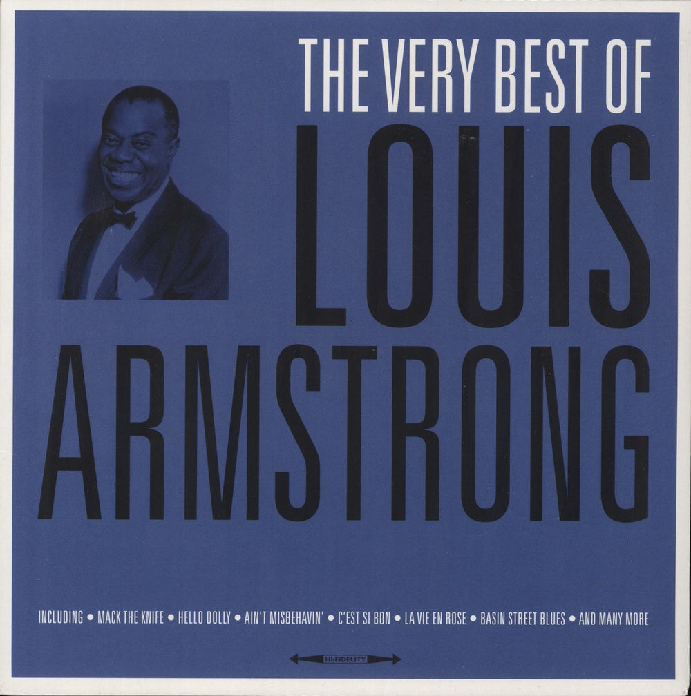 Louis Armstrong The Very Best of Louis Armstrong - Sealed UK vinyl LP album (LP record) NOTLP134