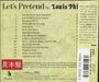 Louis Philippe Let's Pretend [The Arcadians 1985-86] Japanese Promo CD album (CDLP)