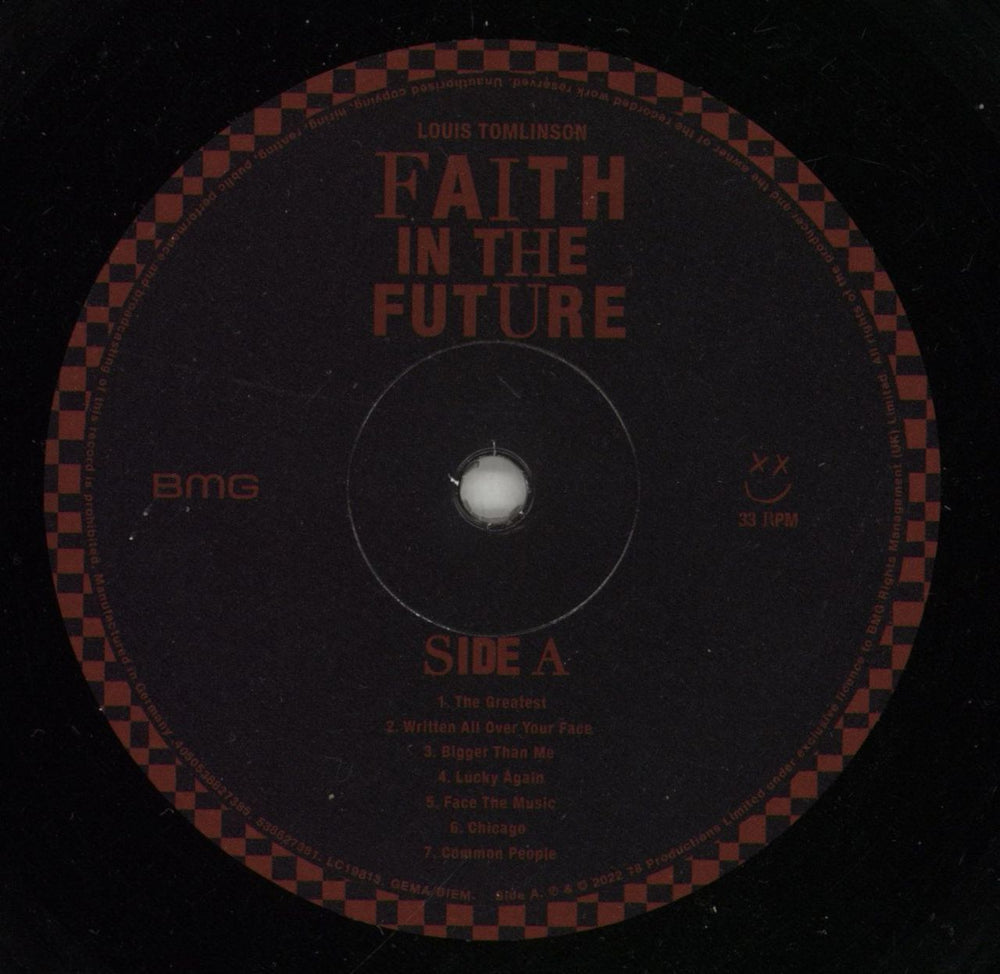 Louis Tomlinson Faith In The Future UK vinyl LP album (LP record) 337LPFA872982