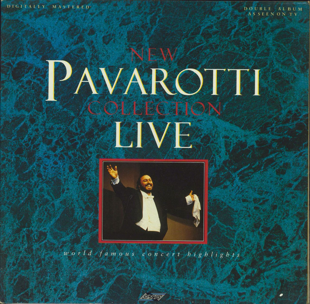 Luciano Pavarotti New Pavarotti Collection Live UK 2-LP vinyl record set (Double LP Album) SMR857