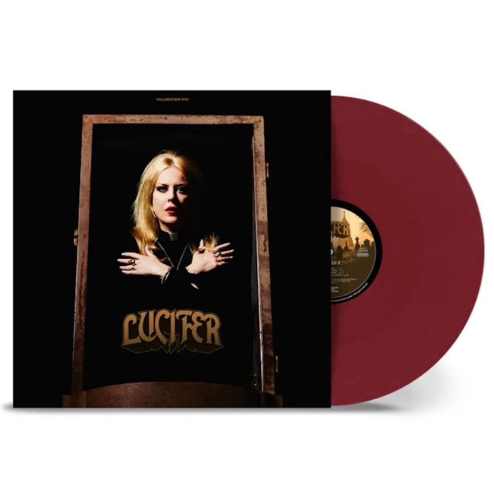 Lucifer (Doom) Lucifer V - Oxblood Red Vinyl - Sealed UK vinyl LP album (LP record) NBR70171