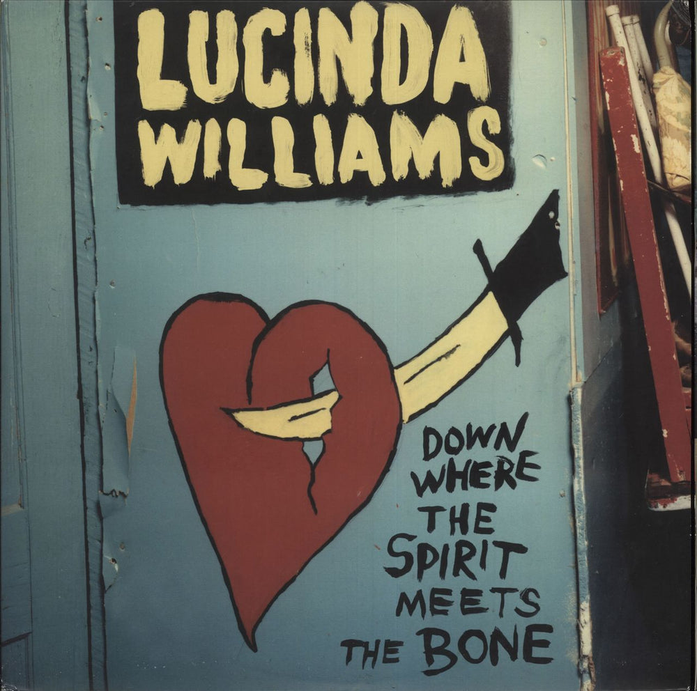 Lucinda Williams Down Where The Spirit Meets The Bone US 3-LP vinyl record set (Triple LP Album) H2-0011