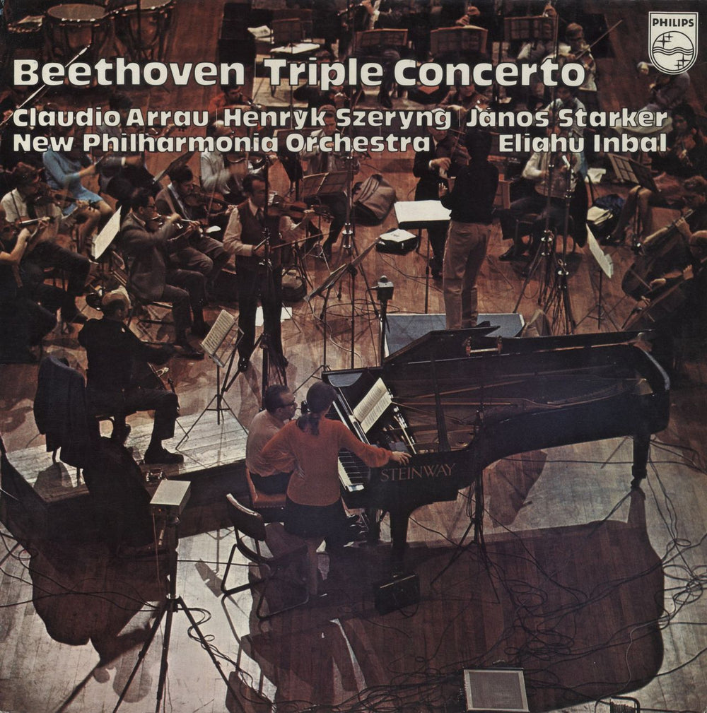 Ludwig Van Beethoven Beethoven: Tripel-Konzert UK vinyl LP album (LP record) 6500129