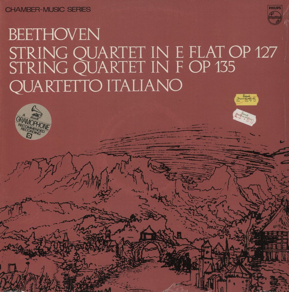 Ludwig Van Beethoven String Quartet in E flat / String Quartet in F - Sealed UK vinyl LP album (LP record) SAL3703