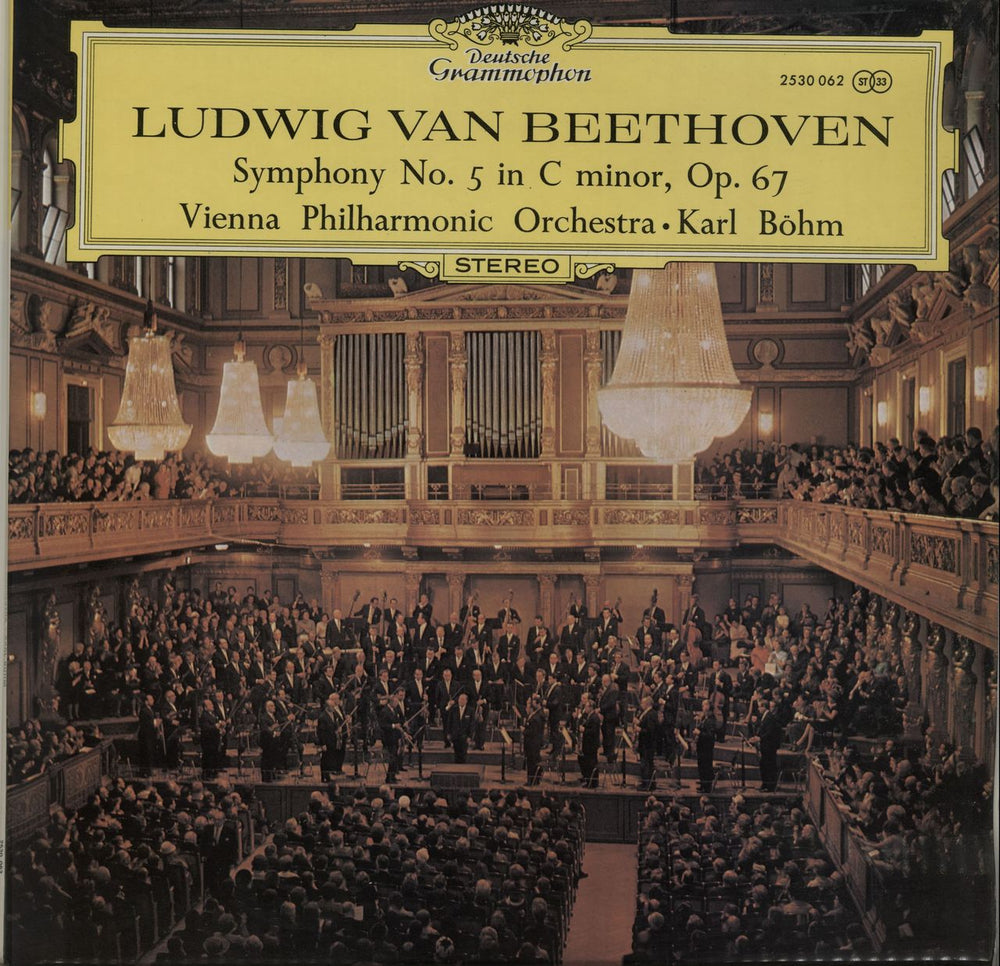 Ludwig Van Beethoven Symphony No. 5 in C Minor, Op.67 UK vinyl LP album (LP record) 2530062