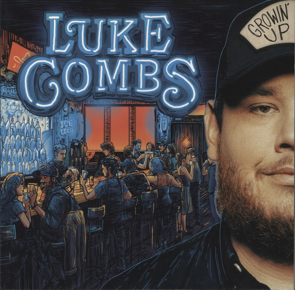 Luke Combs Growin' Up US vinyl LP album (LP record) 19439-97801-1