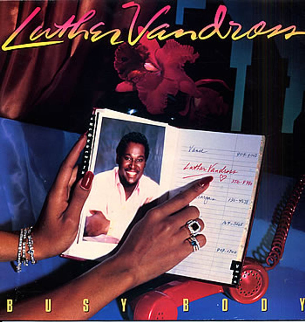 Luther Vandross Busy Body UK vinyl LP album (LP record) EPC25608