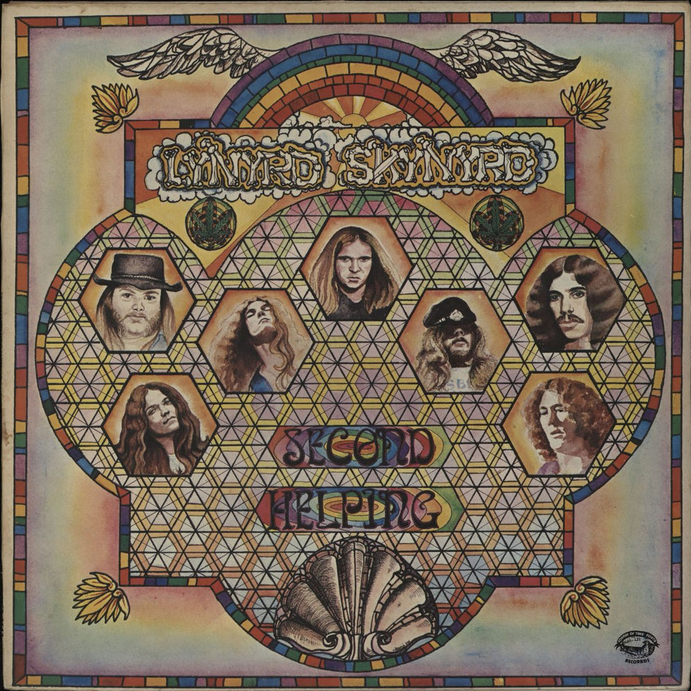 Lynyrd Skynyrd Second Helping - EX UK vinyl LP album (LP record) MCF2547