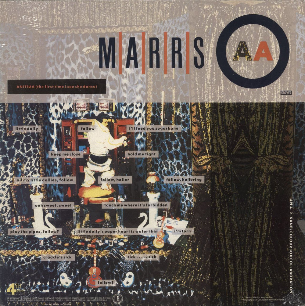 M.A.R.R.S. Pump Up The Volume + p/s - Shrink US 12" vinyl single (12 inch record / Maxi-single)