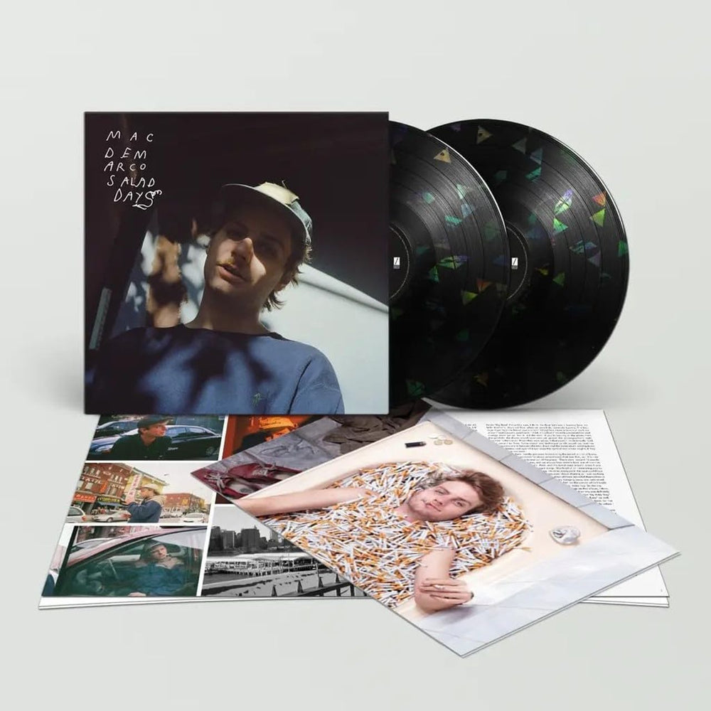 Mac DeMarco Salad Days - Holographic Black Vinyl 10th Anniversary Edition + Poster - Sealed UK 2-LP vinyl record set (Double LP Album) CT-368