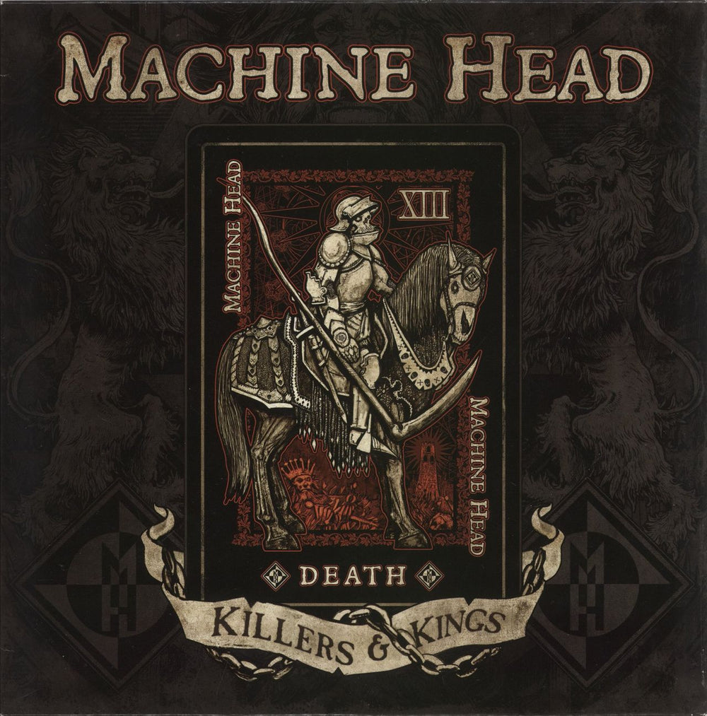 Machine Head Killers & Kings - Red Vinyl - Death Sleeve - RSD14 UK 10" vinyl single (10 inch record) 2736133231