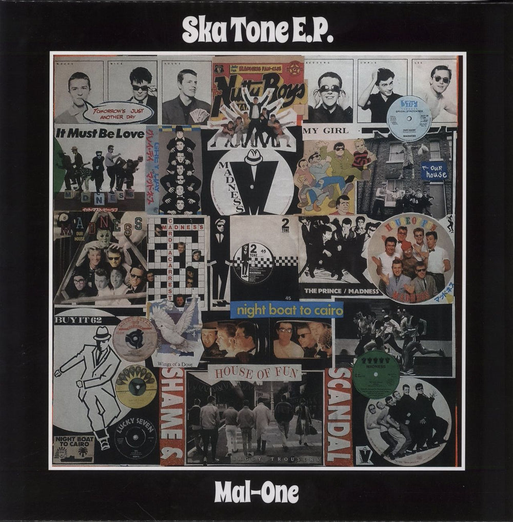 Madness Ska Tone EP - Madness sleeve + Black & White 2-Tone Vinyl UK 12" vinyl single (12 inch record / Maxi-single) MAL-ONE12-003