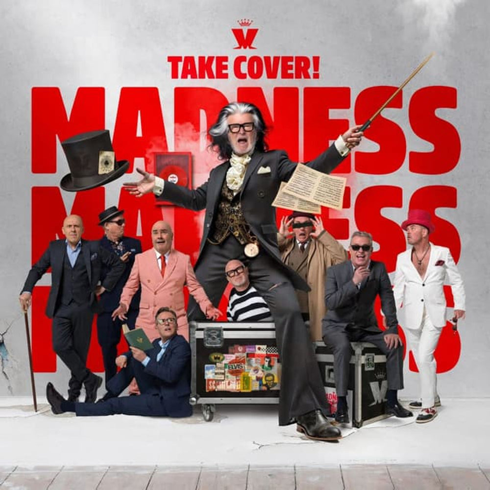 Madness Take Cover! - RSD 2025 - Red Vinyl - Sealed UK vinyl LP album (LP record) WVMM001LP