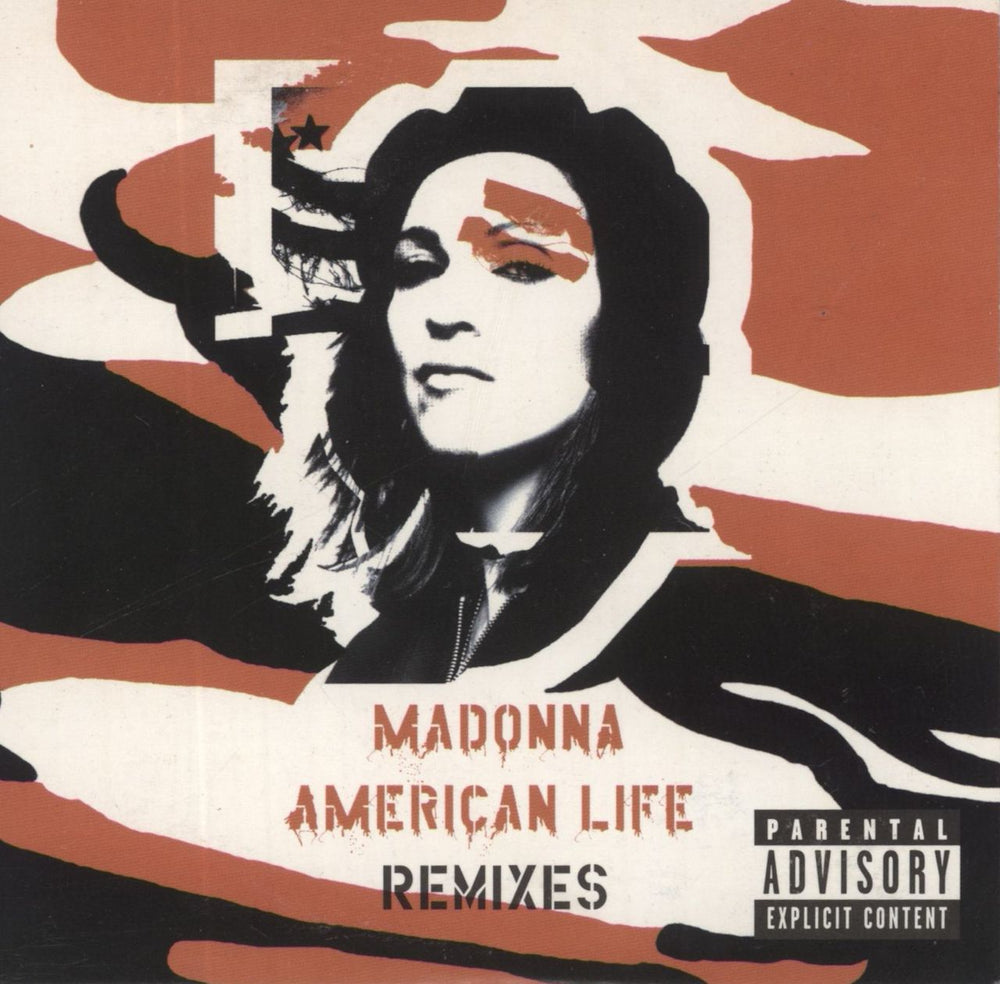 Madonna American Life - Remixes UK Promo CD-R acetate CDR ACETATE