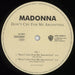 Madonna Don't Cry For Me Argentina German 12" vinyl single (12 inch record / Maxi-single) MAD12DO78298