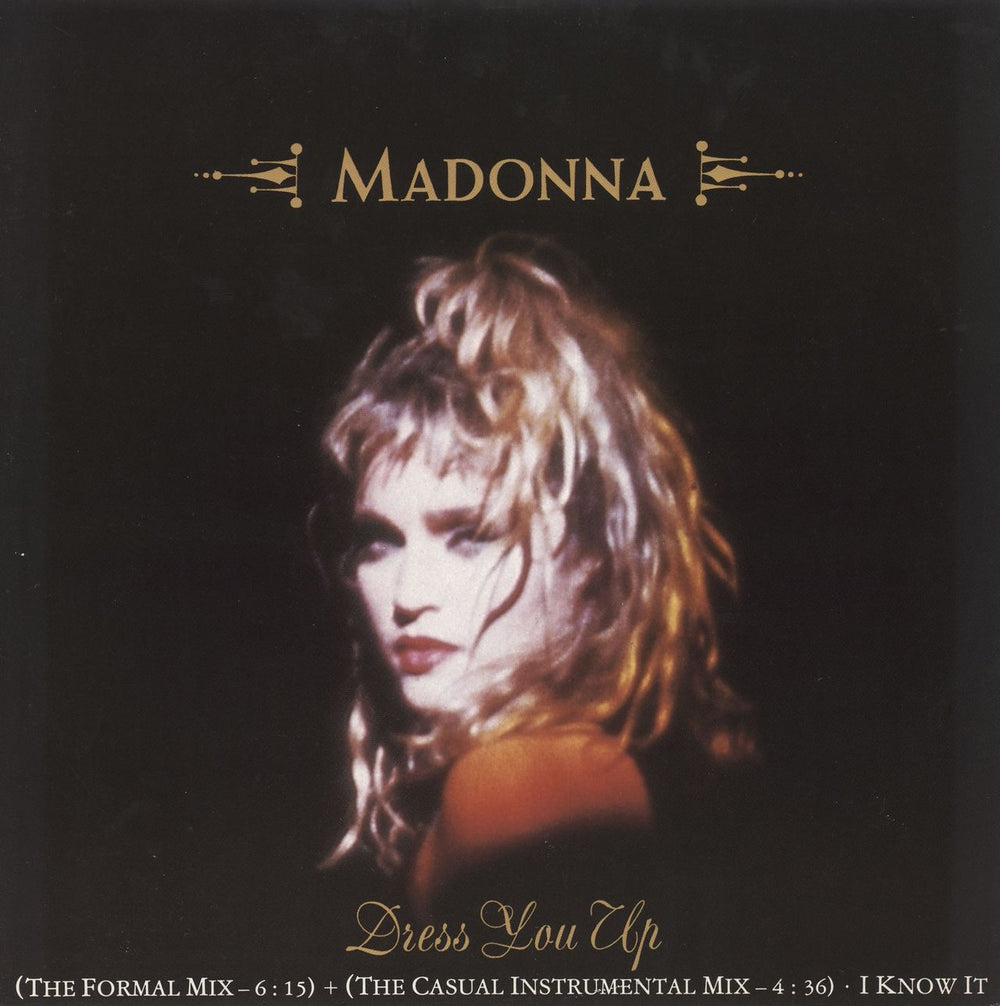 Madonna Dress You Up UK 12" vinyl single (12 inch record / Maxi-single) W8848T