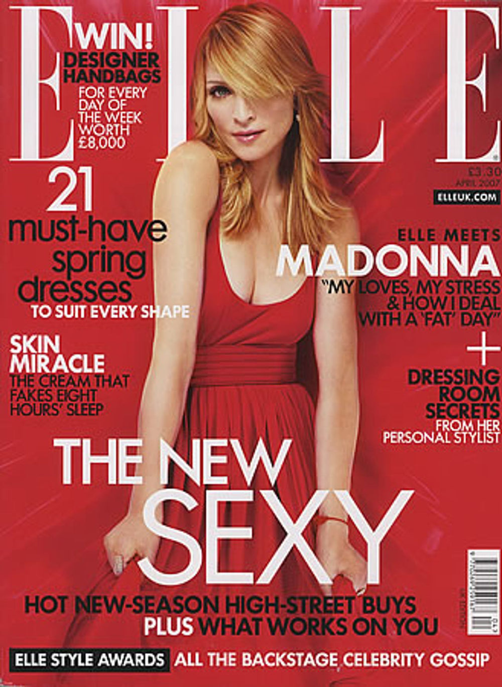 Madonna Elle Magazine UK magazine