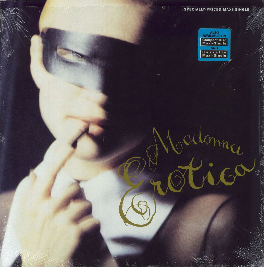 Madonna Erotica - Remixes - Shrink US 12" vinyl single (12 inch record / Maxi-single) 0-40585