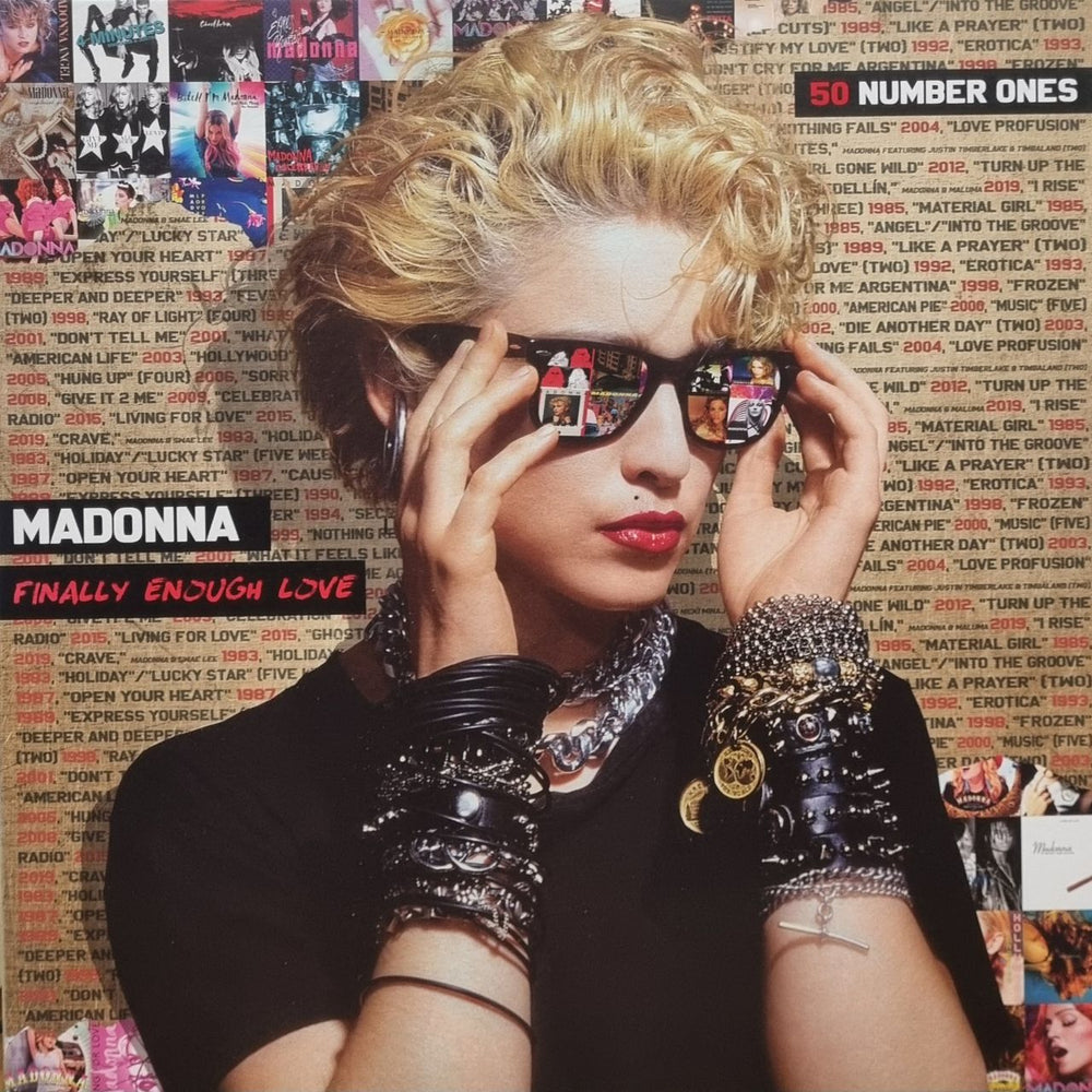 Madonna Finally Enough Love - 50 Numbers Ones - Rainbow Edition UK Vinyl Box Set RCD1694981