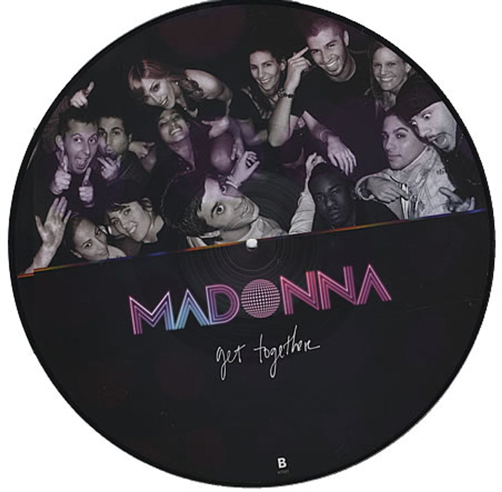 Madonna Get Together UK 12" vinyl picture disc (12 inch picture record) MAD2PGE365086