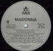 Madonna GHV2 Remixed: The Best Of 1991-2001 US Promo 12" vinyl single (12 inch record / Maxi-single) MAD12GH380153