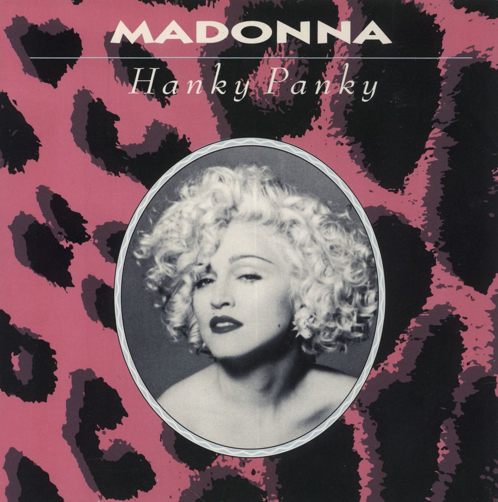 Madonna Hanky Panky - Solid + Glossy Sleeve UK 7" vinyl single (7 inch record / 45) W9789