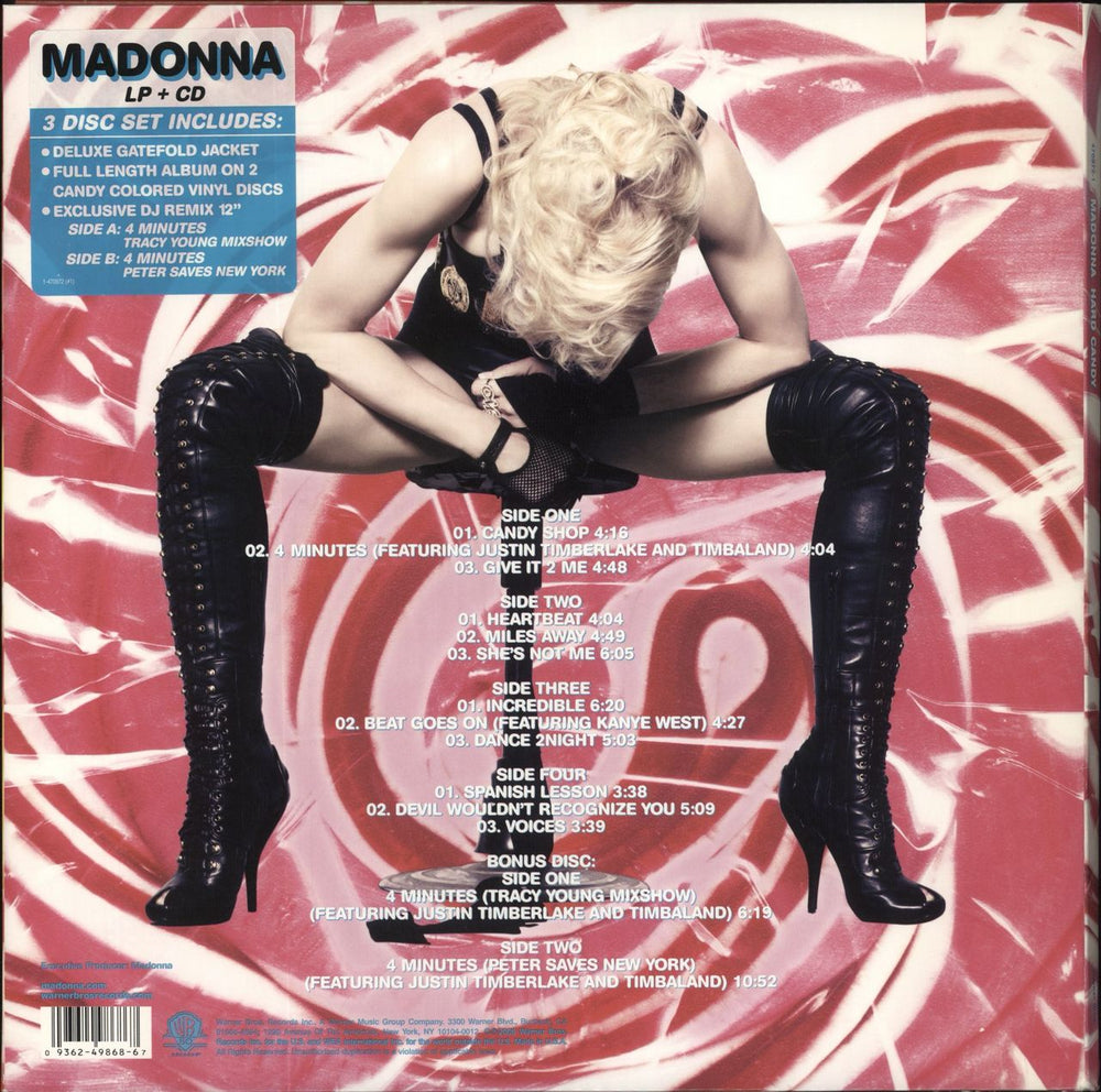新品　マドンナ　Hard Candy　ロシア盤 オフィシャル 限定 ゴールドCD 新品 マドンナ Hard Candy ロシア盤 オフィシャル 限定 ゴールド