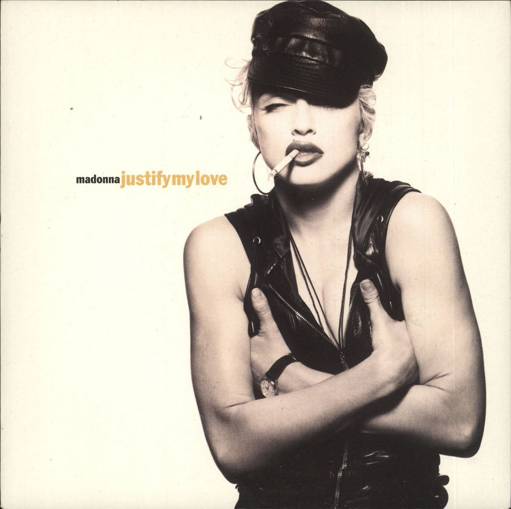 Madonna Justify My Love - Injection + Card Sleeve French 7" vinyl single (7 inch record / 45) W9000