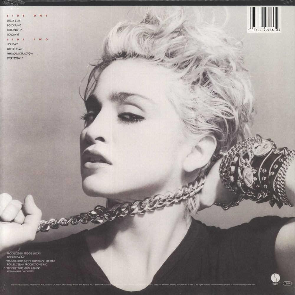 Madonna Madonna - 180gm Vinyl - Sealed UK vinyl LP album (LP record) 081227973605