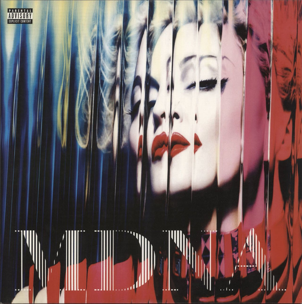 Madonna MDNA - 180gram - EX US 2-LP vinyl record set (Double LP Album) B0016659-01